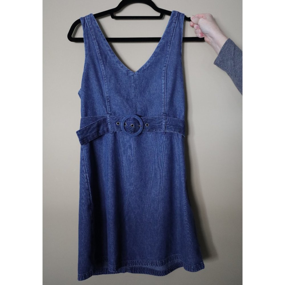 American Eagle Chambray Denim Jean Dress